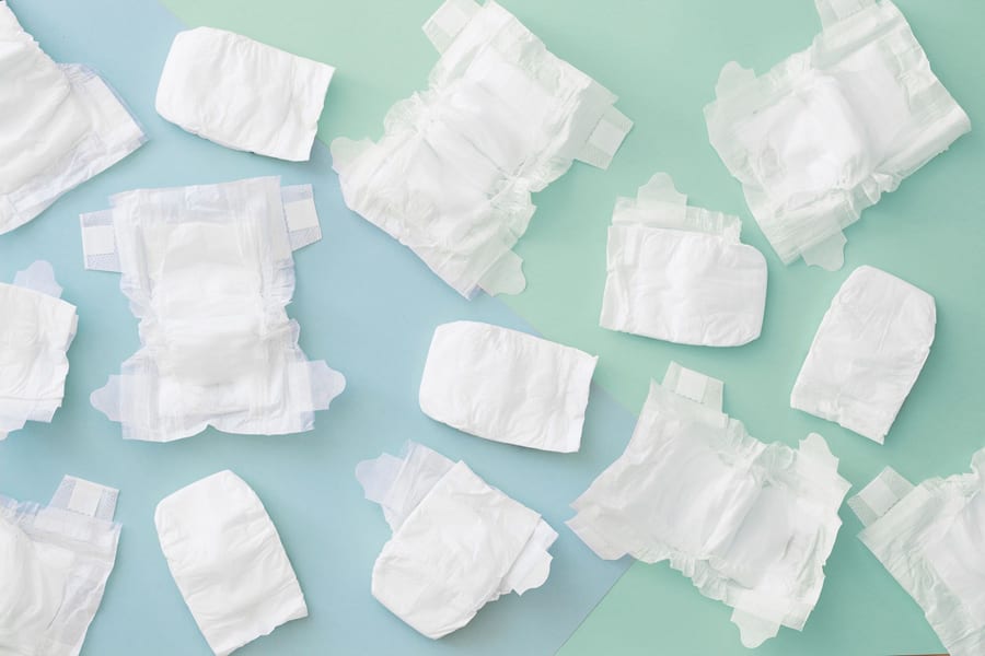 Things You Shouldn't Flush Down The Toilet: Diapers